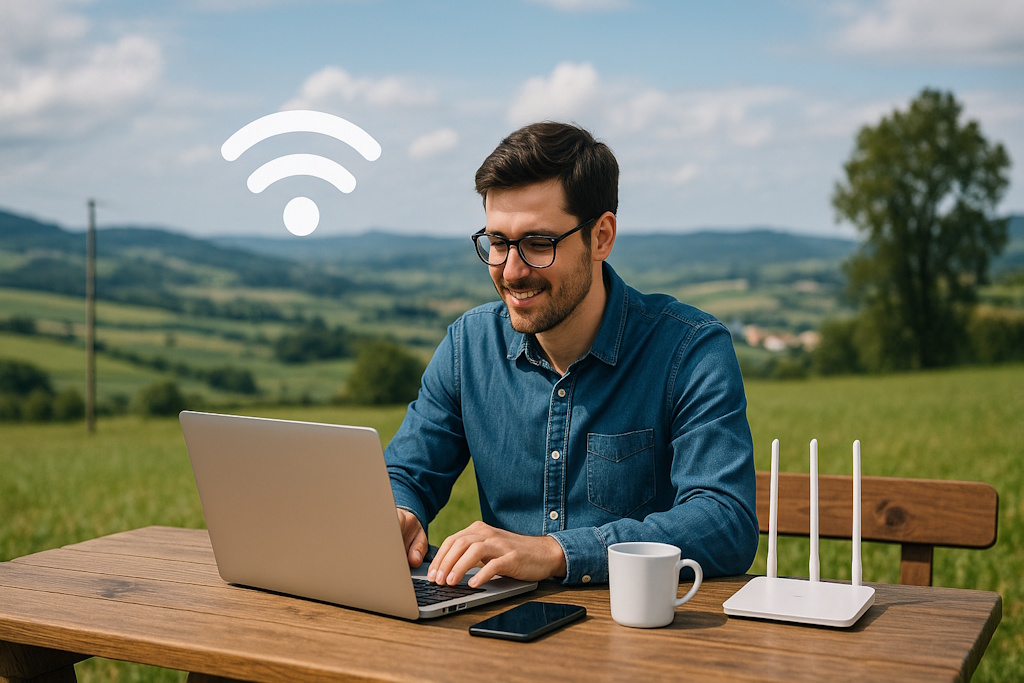 El futuro de las zonas rurales: oportunidades ilimitadas con internet rápido